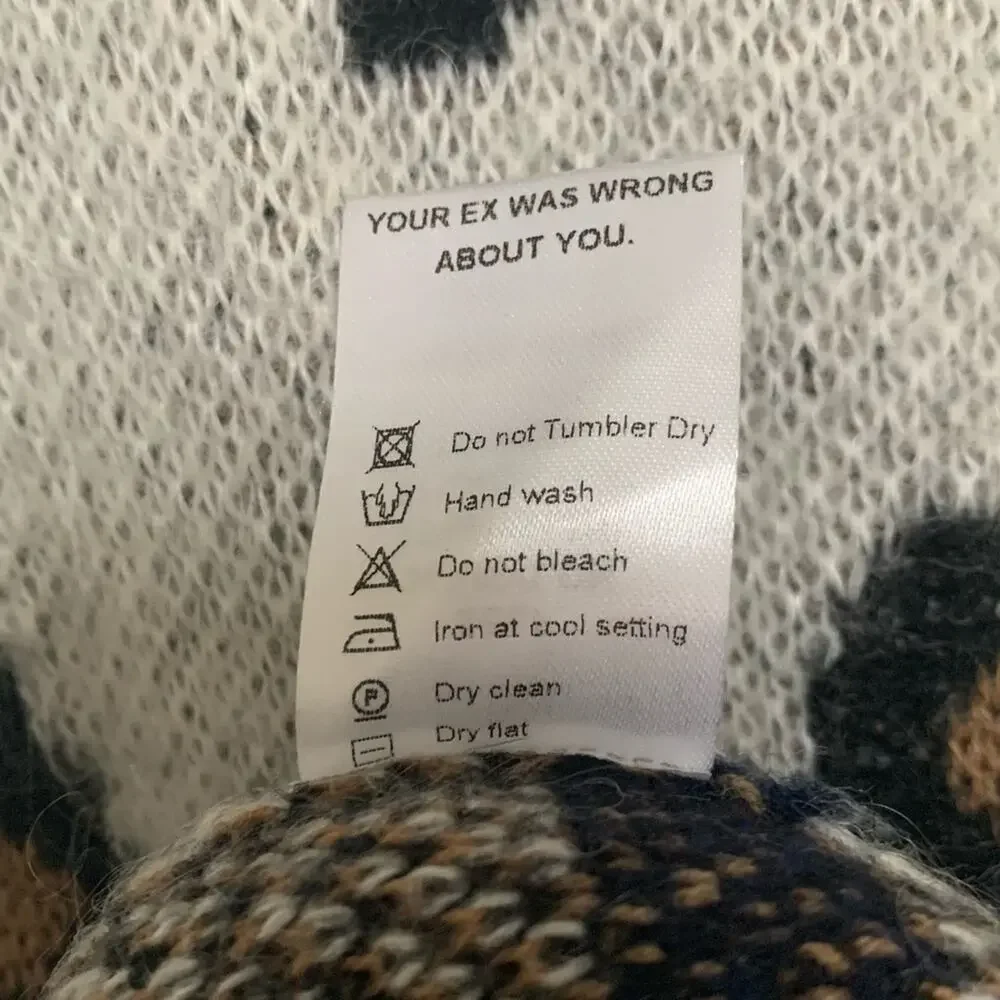 REVOLVE x LPA Sweater 225 in Leopard Stripe, size XS - Picture 6 of 7